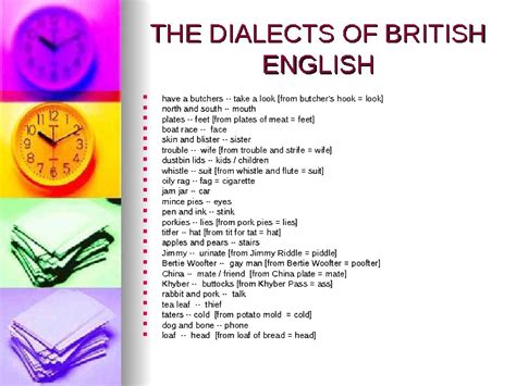 Dialects Of English Dr C George Boeree