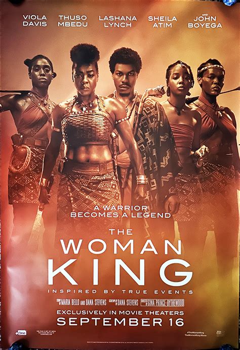 The Woman King Afi 48x70in Movie Posters Gallery
