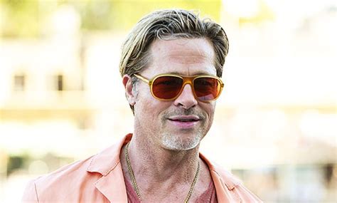 Brad Pitt Goes Shirtless And Sunbathes With Topless Girlfriend Ines De