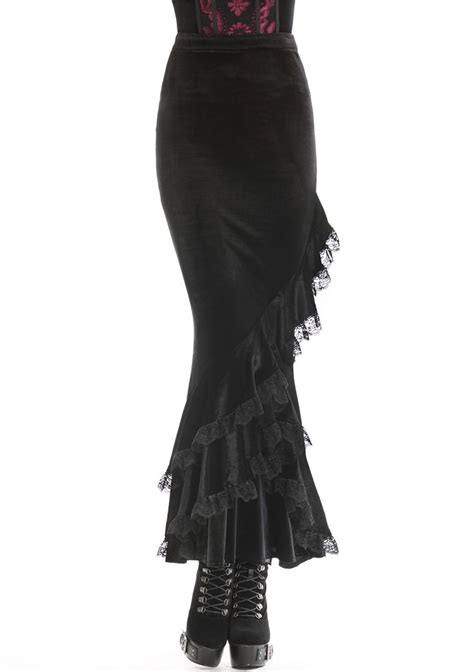 Pin On Long Gothic Skirts For Women