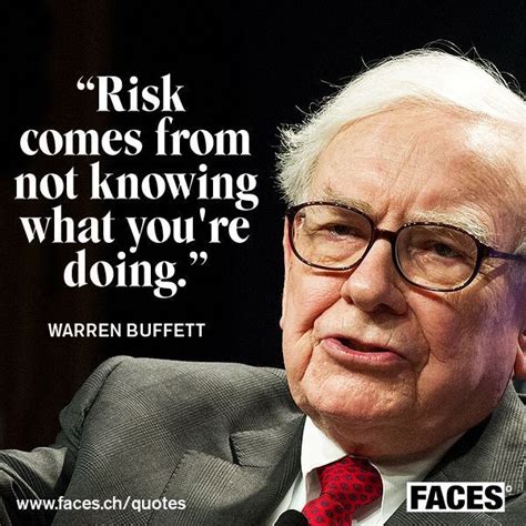 Erfahre hier die besten warren buffett zitate und meine erkenntnisse daraus. Business quote by Warren Buffett: Risk comes from not ...