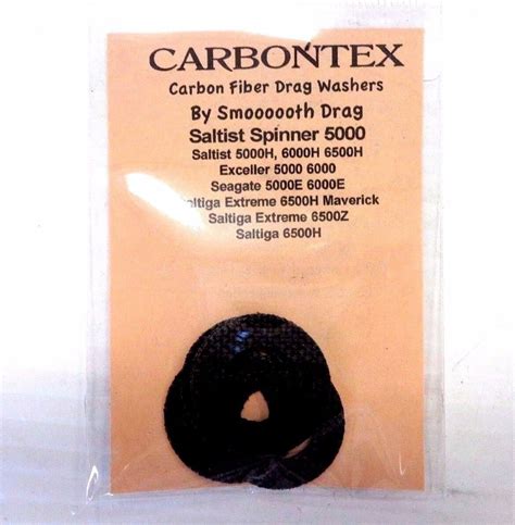 Carbontex Drag Washers Set For Daiwa Saltist H H Saltiga