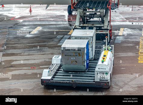 A Container Transporter For Aircraft Cargo Unit Load Devices At