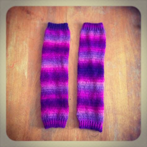 Purple Leg Warmers Leg Warmers Socks Legs Knitting Purple Fashion