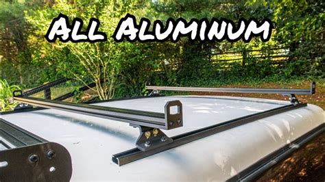 Camper Shell Roof Rack Load Bars Install Youtube
