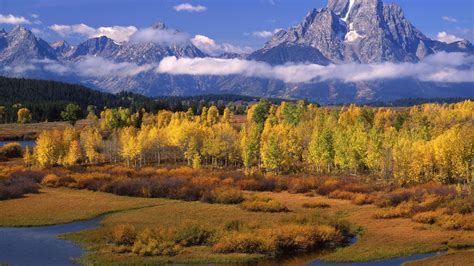 Grand Tetons Autumn Wallpapers 4k Hd Grand Tetons Autumn Backgrounds