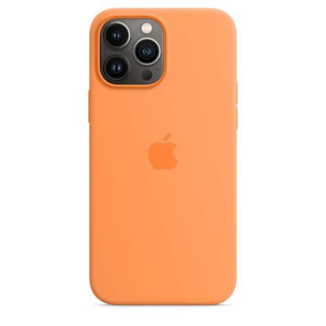 Iphone 13 Pro Max Silicone Case With Magsafe Marigold Apple Hk