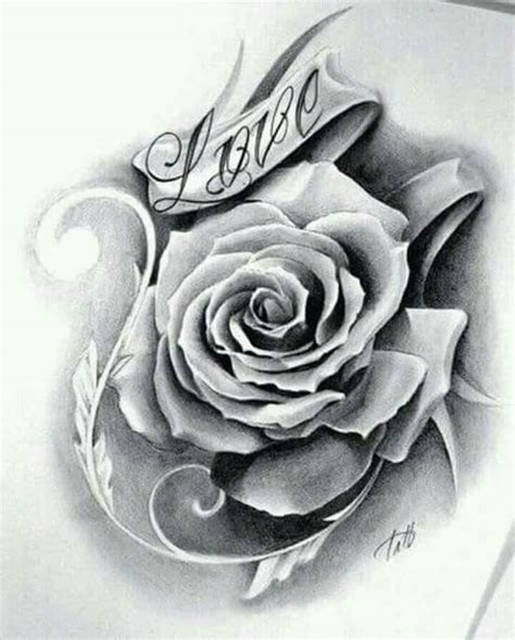 Love Rose Chicano Art Lowrider Art Rose Drawing Tattoo