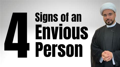 4 Signs Of An Envious Person Al