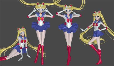 Sailor Moon Manga Mesh Mod By Lopieloo Sailor Moon Manga Sailor Moon