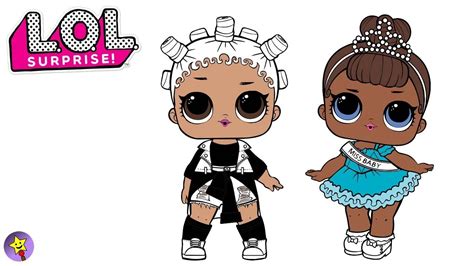 Baby lol surprise coloring pages will surely appeal to all girls without exception. LOL Surprise Dolls Coloring Book Page Compilation Fresh ...