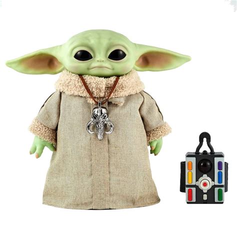 This Remote Controlled Baby Yoda Toy Shuffles Around And Makes Its