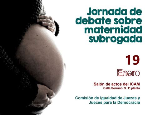 Jornada De Debate Sobre Maternidad Subrogada