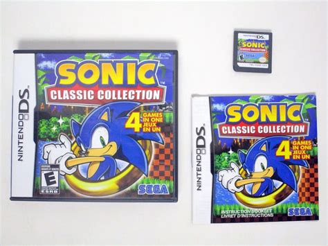 Sonic Classic Collection Game For Nintendo Ds Complete The Game Guy