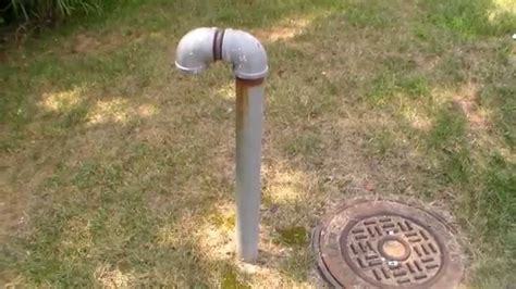 Sewage pipes aren't under pressure. Sewer Vent Pipe In Yard | MyCoffeepot.Org