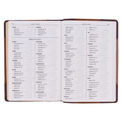 Two Tone Brown Faux Leather Large Print Thinline King James Version Bible
