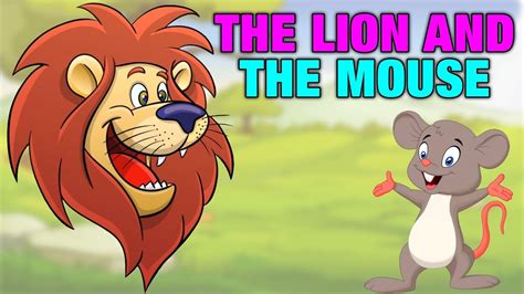 The Lion And The Mouse Story Telling In English For Kids Simba Tv