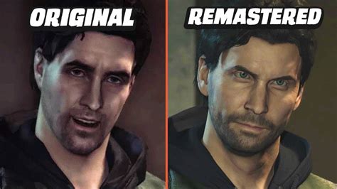 Alan Wake Remastered Vs Original Graphics Comparison การเปรียบเทียบ