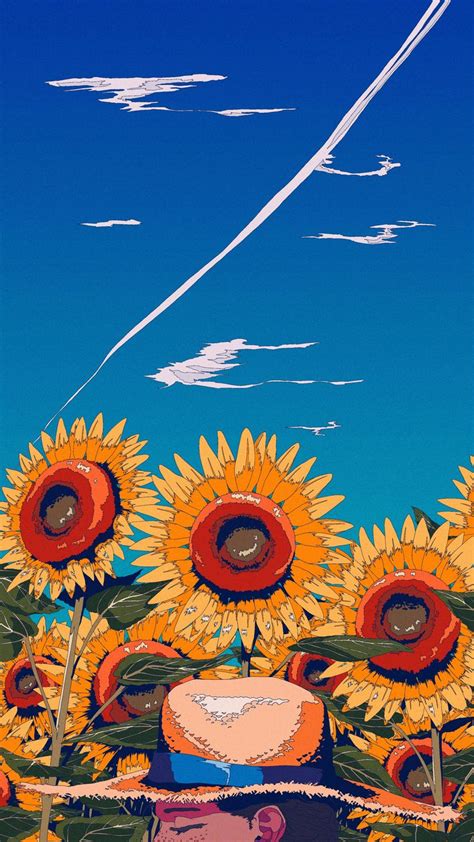 Pin By Xuânˆˆ On Anime Art Sunflower Anime Art Art Enemy