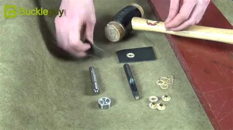How To Set Grommets Youtube