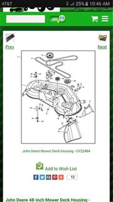 John Deere D140 Deck Parts Diagram