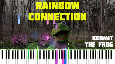 Kermit The Frog Rainbow Connection Piano Tutorial Sheets Youtube