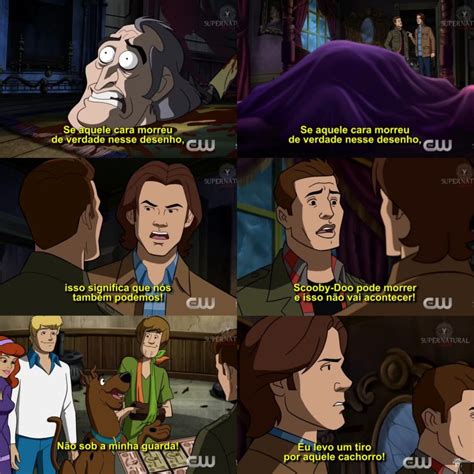 Scoobynatural Quero Muito Esse Episódio 😌😌😌 Memes Sobrenaturais Imagens Supernatural Scooby Doo