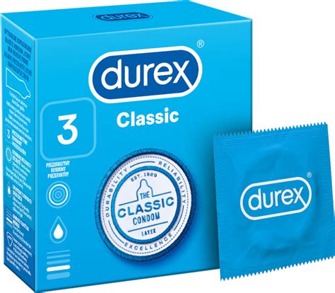 Durex Classic Prezerwatywy 3 Szt Drogeria Rossmannpl