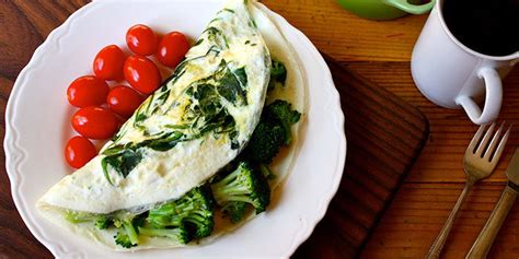 Egg White Omelet With Spinach And Broccoli Recipe The Beachbody Blog