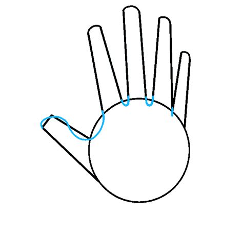 How To Draw A Hand Really Easy Drawing Tutorial