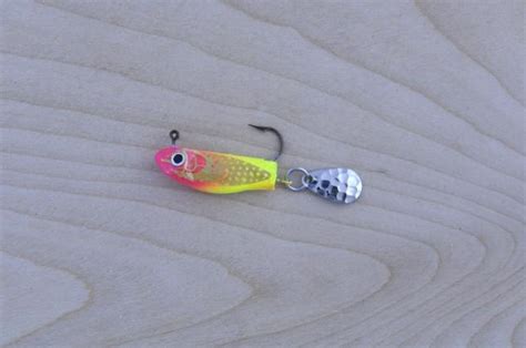Rattleback Crappie Minnow Chartreuse Lunker Lure Hawg Caller