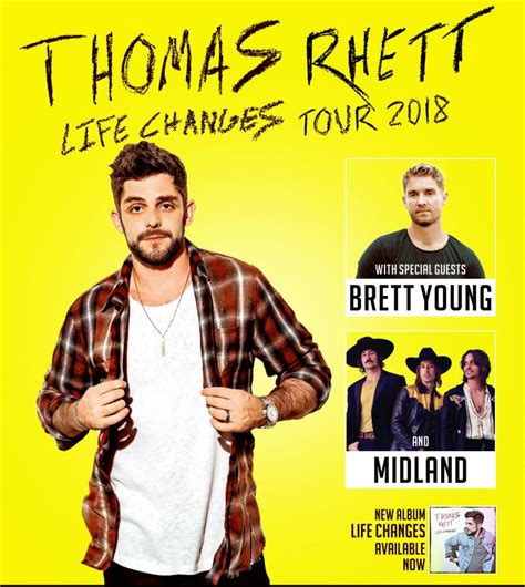 Thomas Rhett Life Changes Tour 2018 Comes To Mohegan Sun Arena This
