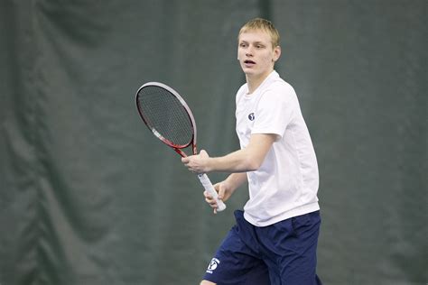 Andrey Goryachkov The Tolstoy Of Byu Tennis The Daily Universe