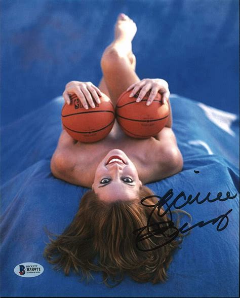 Signed Jeanie Buss Photo Lakers Playboy 8x10 BAS B38971 Beckett