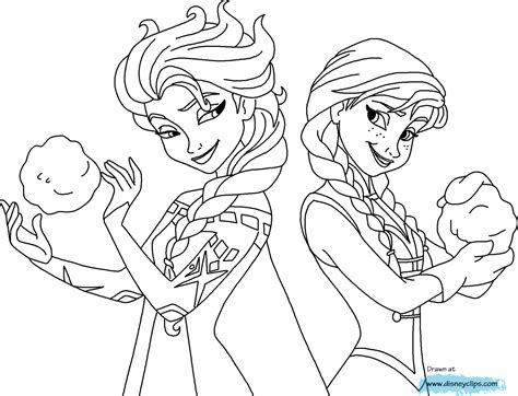 You can easily print or download them at your convenience. Frozen Elsa And Anna | Elsa coloring pages, Disney ...