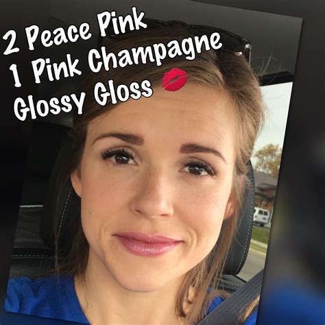 Peace Pink Pink Champagne Glossy Gloss Lipsense Gloss Lipsense Lip