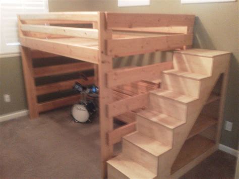 Bunk Beds With Stairs Diy Bunk Beds With