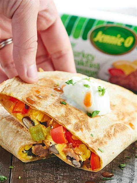 Awesome Sausage Breakfast Quesadilla – Dan330
