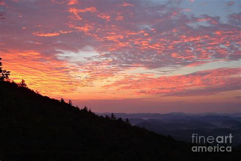 Highlands North Carolina Sunrise In The Great Smokey Mountains 2