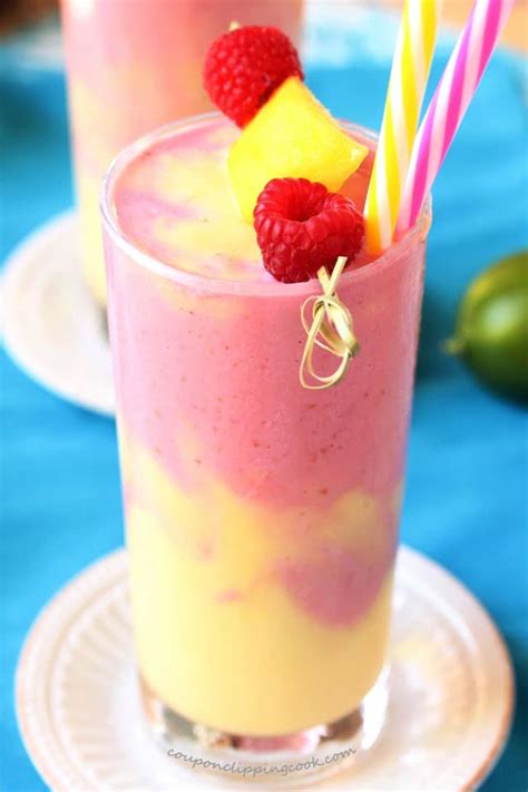Raspberry Mango Swirl Smoothie Coupon Clipping Cook