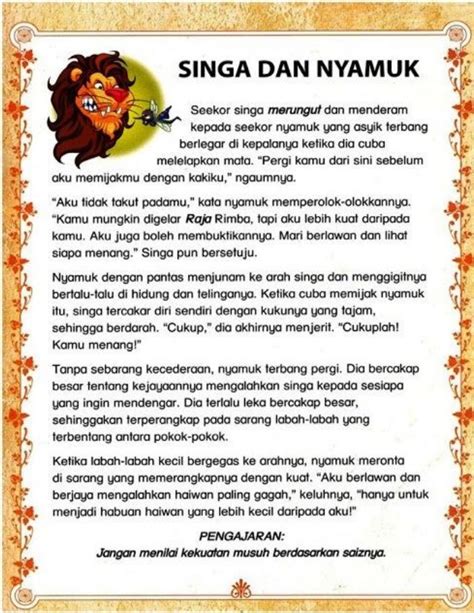 Contoh Dongeng Fabel Bahasa Jawa Referensi