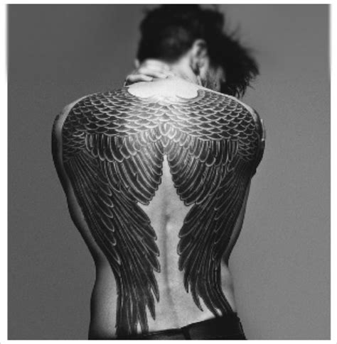 17 Awesome Angel Wing Tattoos Free And Premium Templates