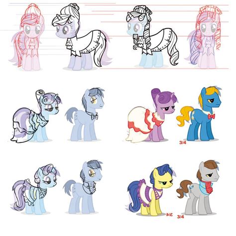 My Little Pony First Look At Equestria Concept Art Concept Art My