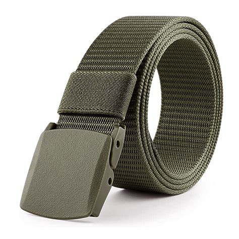 Tactical Belt For Men Adjustable Nylon Waistband Web Rigger Work