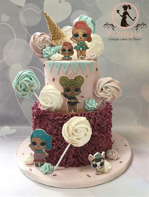 Cake decoration for edible lol cake topper dolls party edible image wafer paper. Lol Birthday Cake - CakeCentral.com