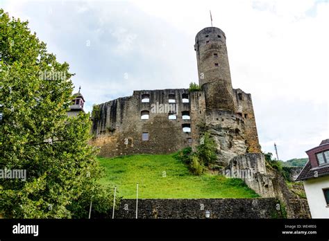 Burg Ruine Castle Eppstein In Taunus Hesse Hessen Germany Nearby