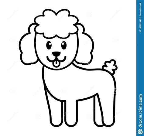 Isolated Dog Cartoon Stock Vector Illustration Of Graphic 193892945