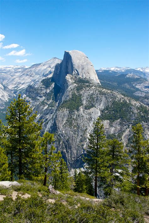 Half Dome In Yosemite Free Stock Photo Public Domain Pictures