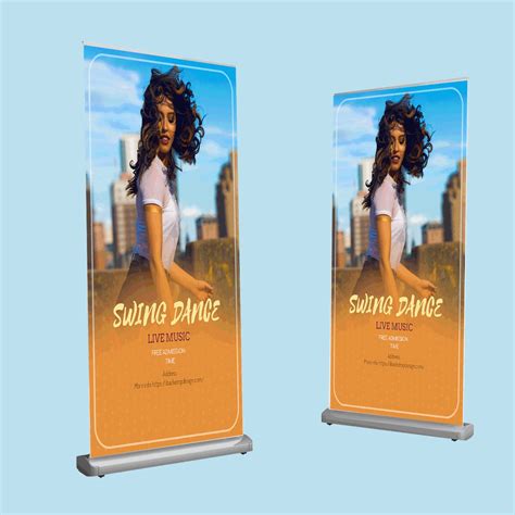 Custom Retractable Banner Custom Roll Up Banner Stand Pop Up Etsy