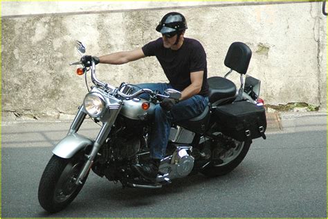 George Clooneys Motorcycle Madness Photo 453711 George Clooney